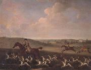 James Seymour A Huntsman and Hounds Near a Country House china oil painting reproduction